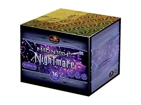 ЕКО пиробатерия MIDNIGHT NIGHTMARE, Ф20 мм, 36 изстрела