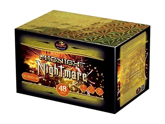 ЕКО пиробатерия MIDNIGHT NIGHTMARE, Ф20 мм, 48 изстрела