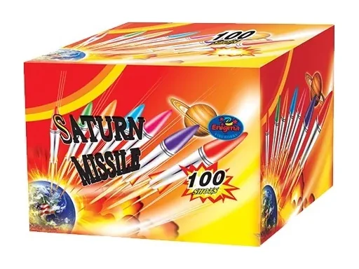 Пиробатерия SATURN MISSLE, Ф8 мм, 100 изстрела