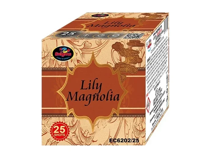 Пиробатерия LILY MAGNOLIA, Ф20 мм, 25 изстрела