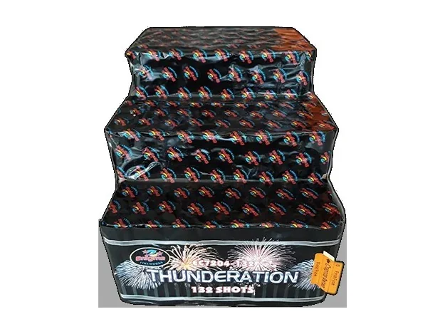 Пиробатерия THUNDERATION, Ф18-25-30 мм, 132 изстрела