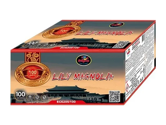 Пиробатерия LILY MAGNOLIA, Ф20 мм, 100 изстрела