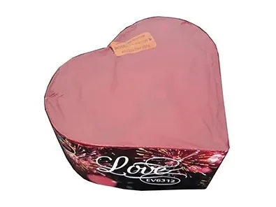 Вулкан, конусовиден, 8", височина 3 м, 42 сек., LOVE/HEART