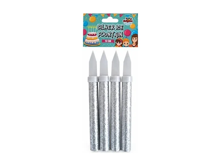 Фонтан за торта SILVER, 12 см, BROCADE, 40 сек.